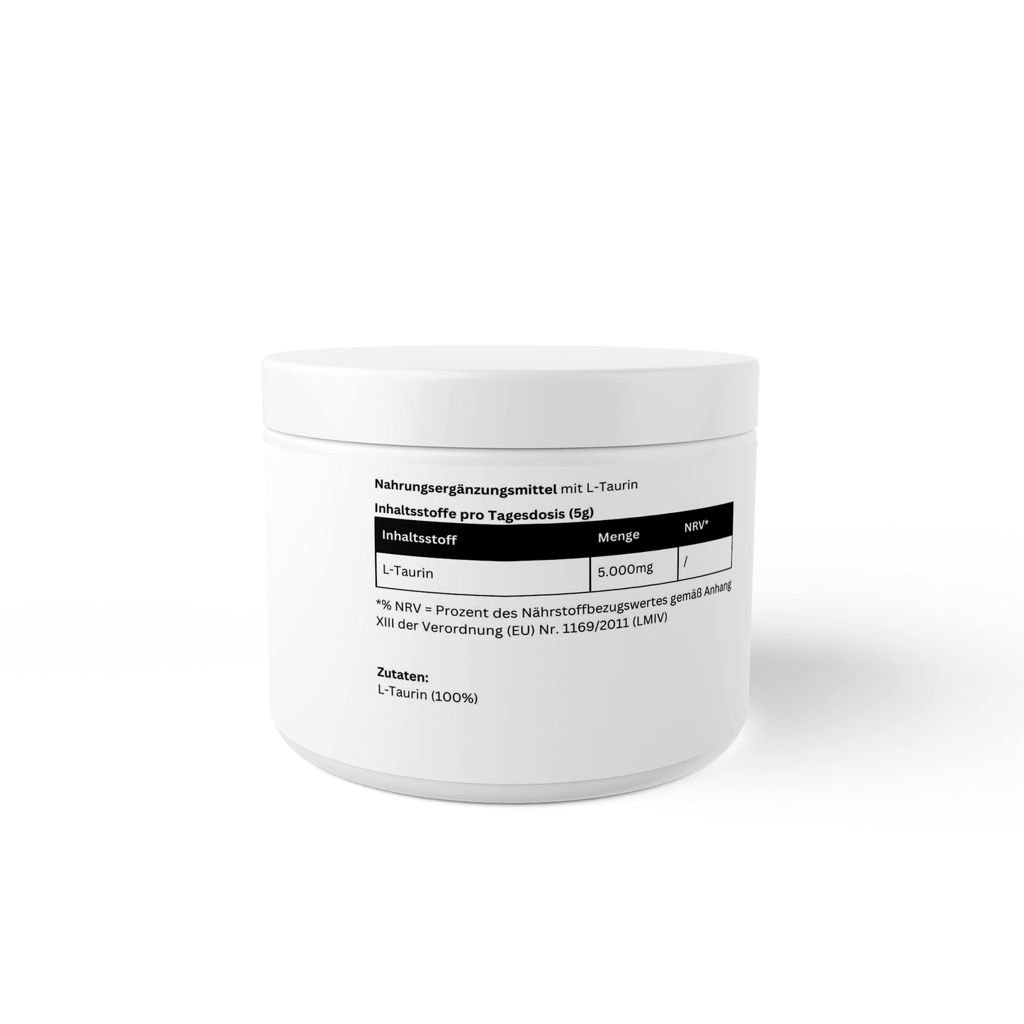 Taurin Pulver - 250g - Meine-Nahrungsergaenzung.de