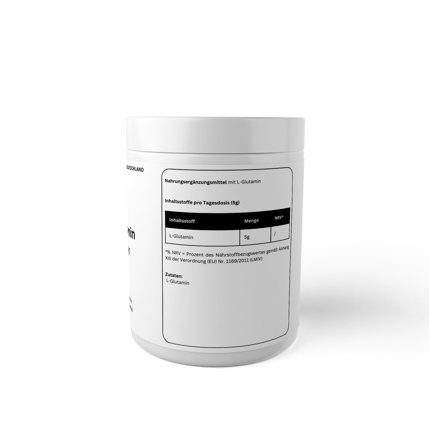 L-Glutamin Pulver - 500g - Meine-Nahrungsergaenzung.de