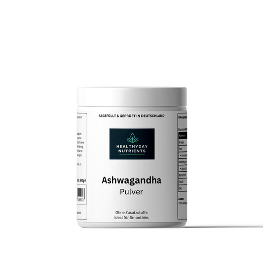 Ashwagandha Pulver - 500g - Meine-Nahrungsergaenzung.de