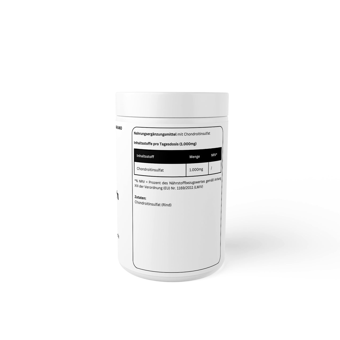Chondroitin Pulver - 100g - Meine-Nahrungsergaenzung.de