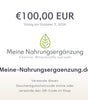 Geschenkgutschein (20€ bis 100€ wählbar) - Meine-Nahrungsergaenzung.de