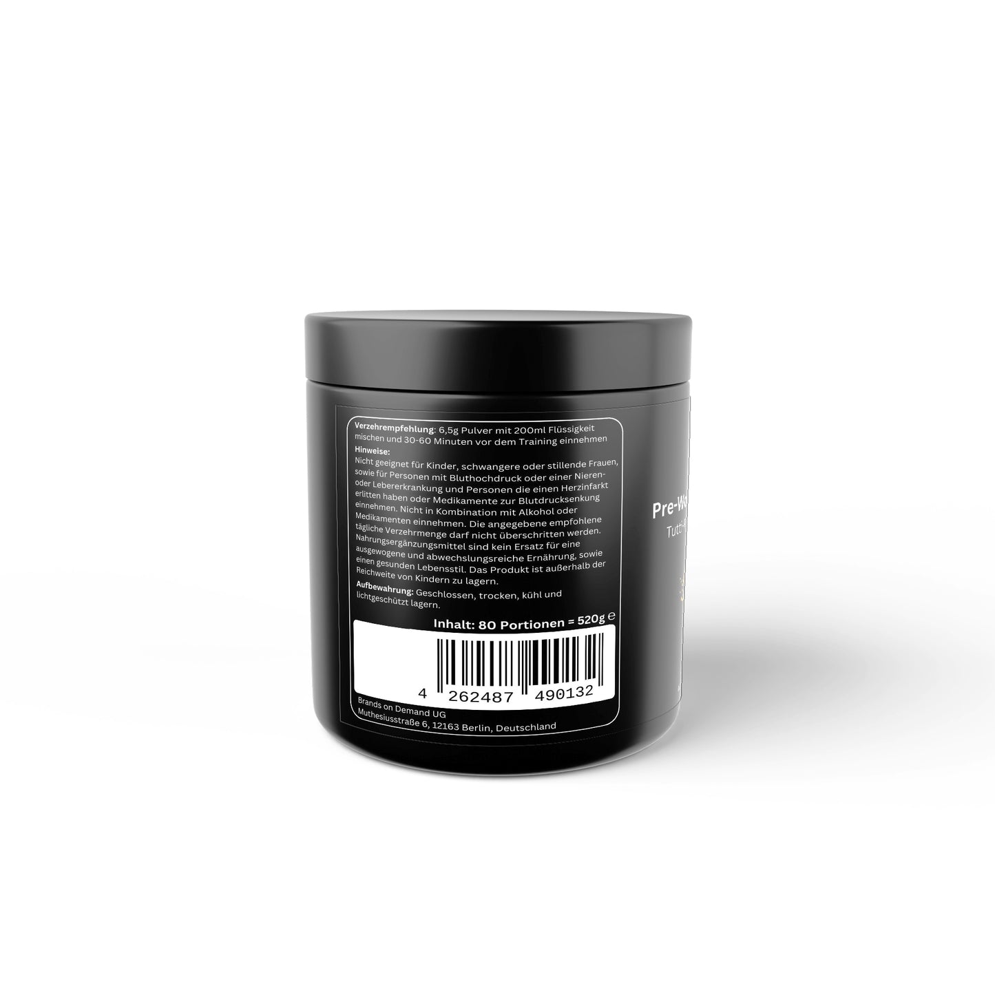 Pre-Workout Booster - Geschmack: Tutti Frutti - Meine-Nahrungsergaenzung.de