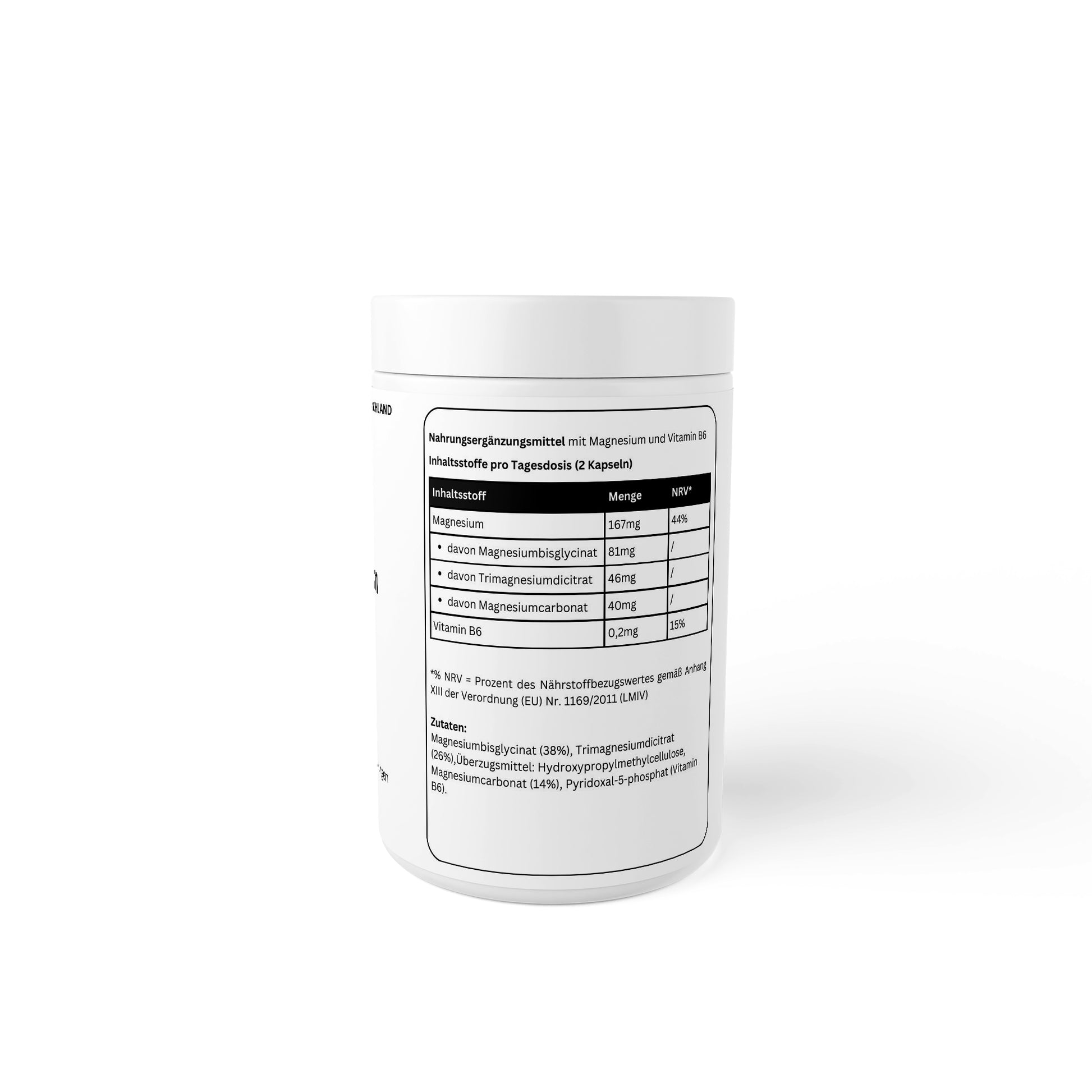 Magnesium Komplex Kapseln - Meine-Nahrungsergaenzung.de